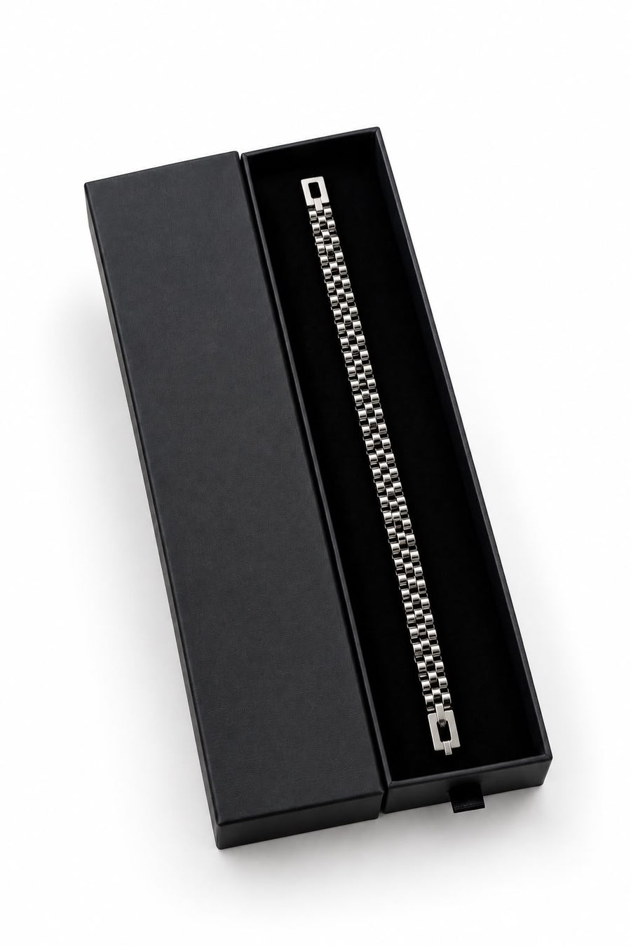Watch Link Bracelet - Liquid Silver