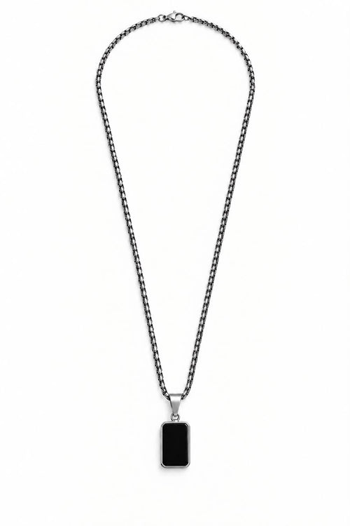 Obsidian Block Pendent